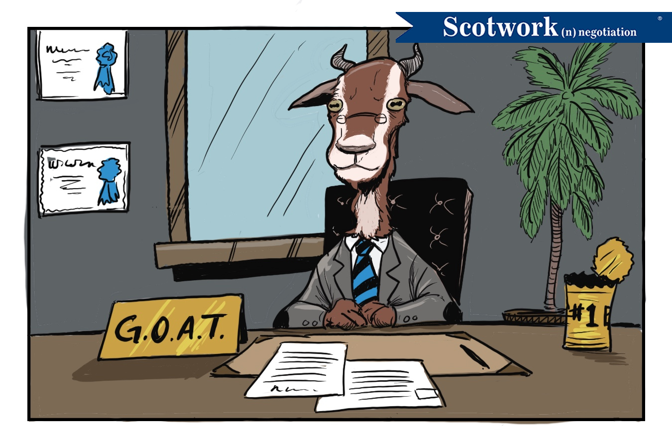 Be a G.O.A.T. Negotiator