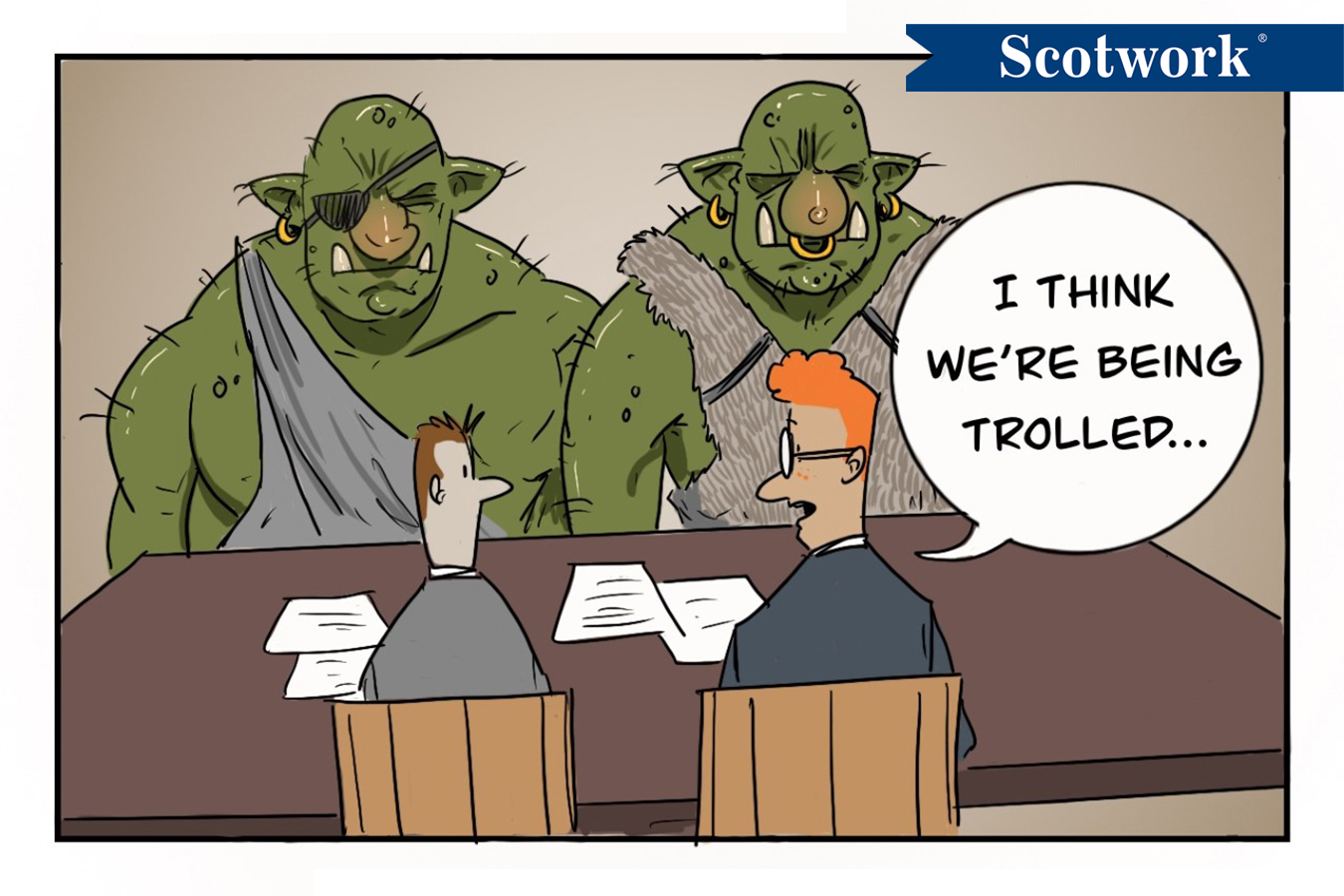 Trolling King vs. Chief Twit