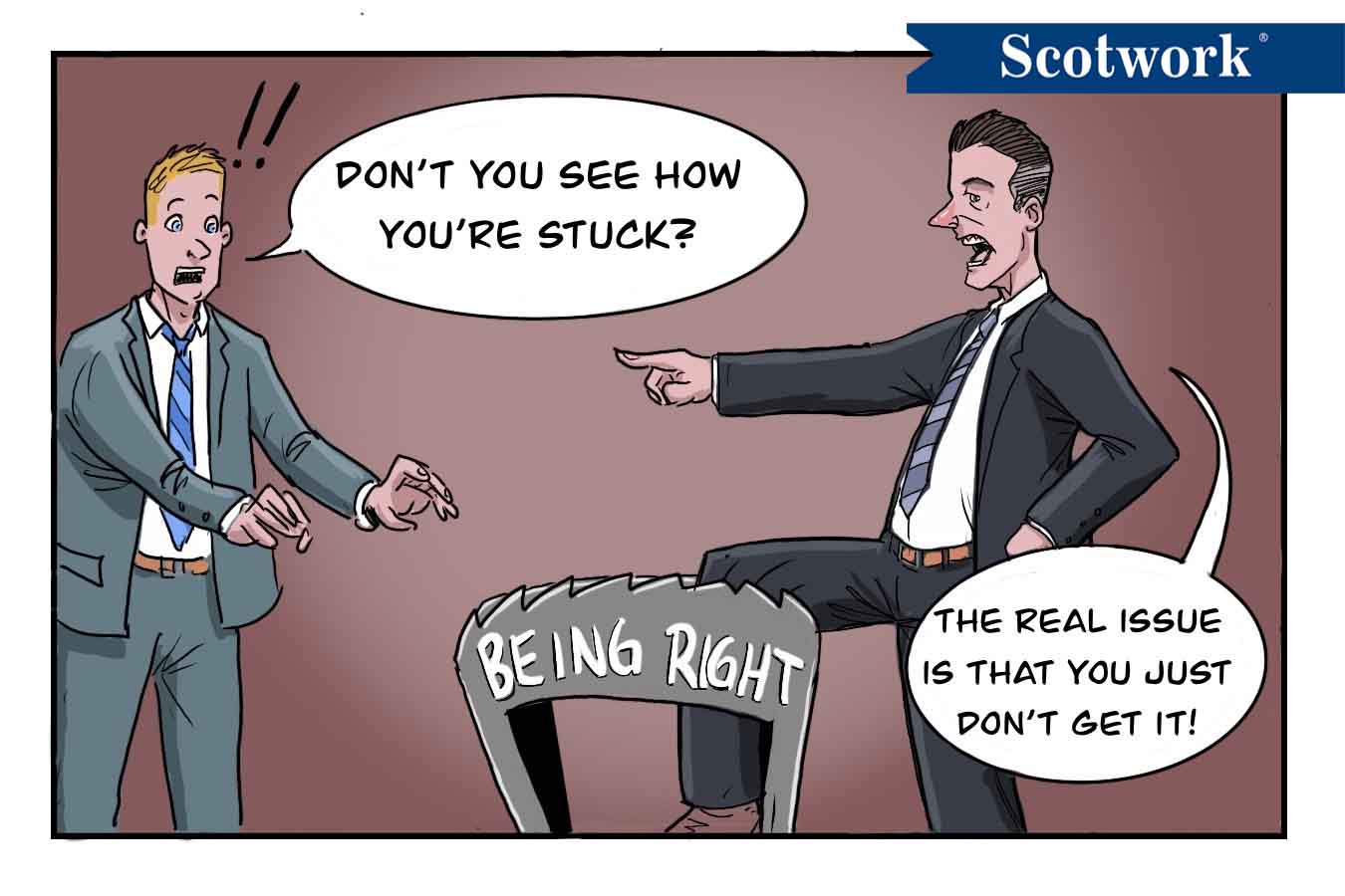 When Being Right Gets in the Way