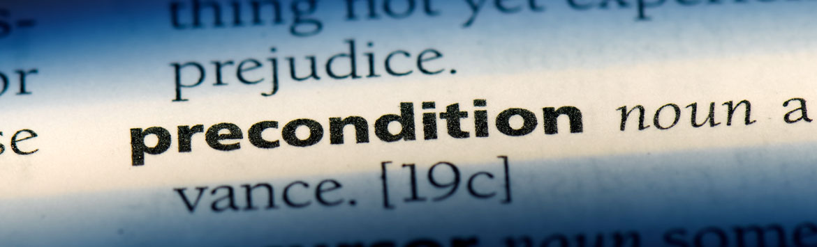 Preconditions