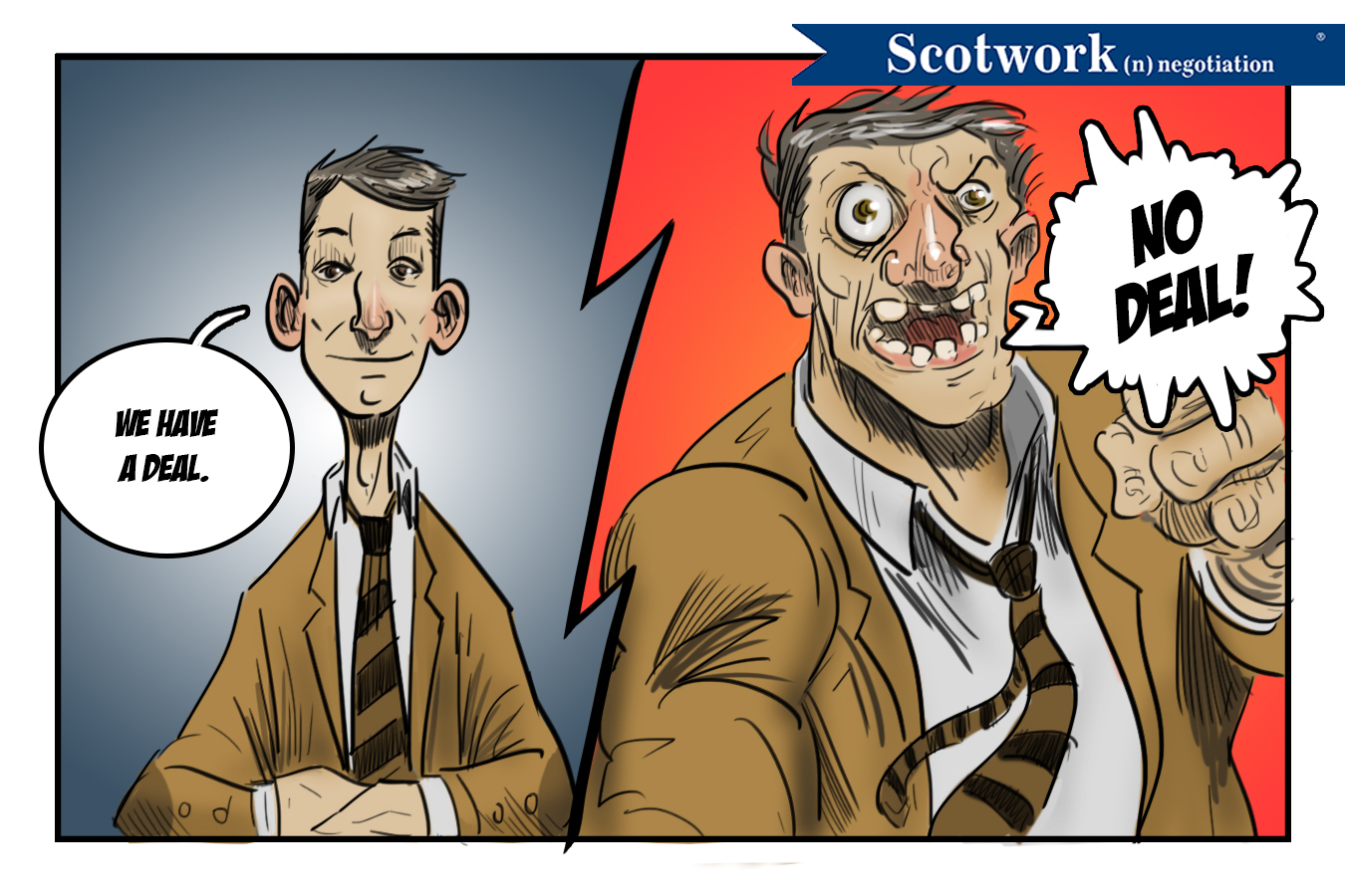The Strange Negotiation with Dr Jekyll and Mr. Hyde