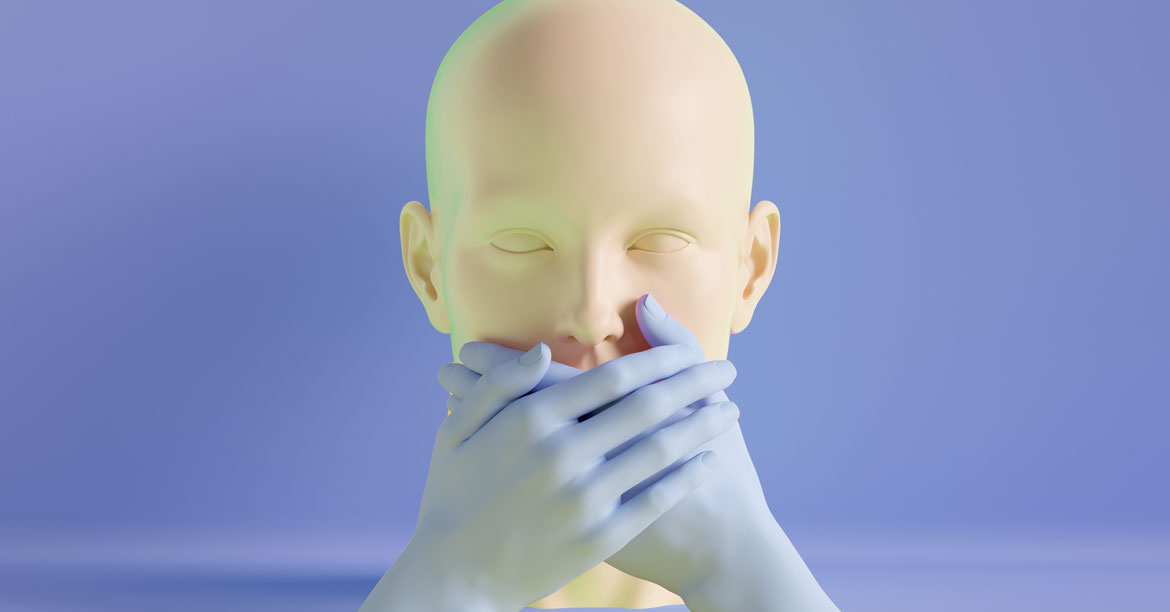 Why are you so petrified of silence?